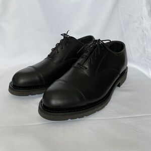 Canada West Men's Black Leather Oxford Shoes Size 7  Made in Canada
